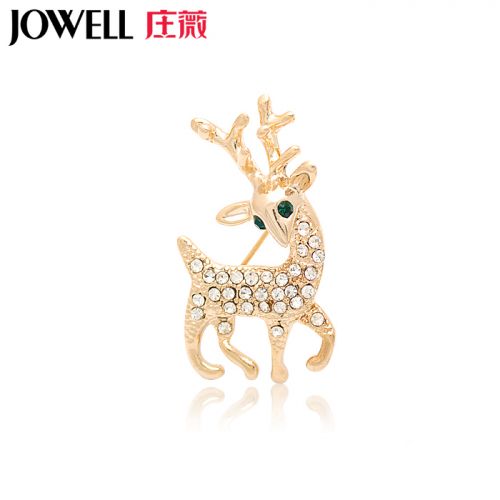 Broche femme en Alliage argent et plaqué or - Ref 1176579