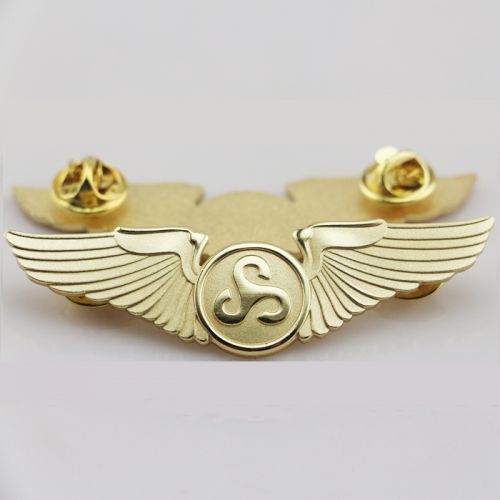 Broche en Alliage argent et plaqué or - Ref 1176663