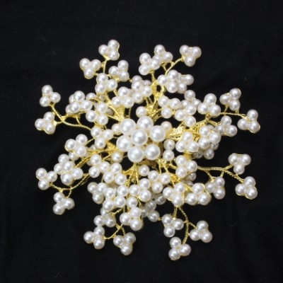 Broche femme en Alliage argent et plaqué or - Ref 1176667