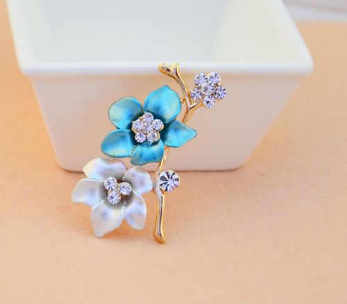 Broche femme en Alliage argent et plaqué or - Ref 1176707