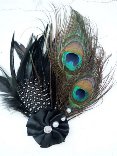 Broche homme en plume - Ref 1176718