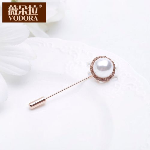 Broche femme VODORA en Nacre - Ref 1176827