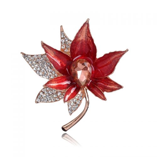 Broche femme en Alliage argent et plaqué or - Ref 1176893