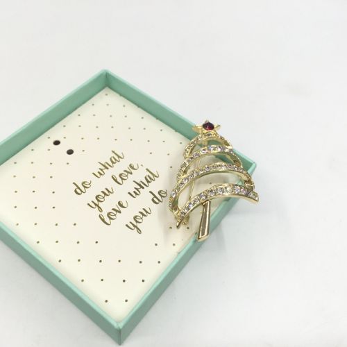 Broche femme en Alliage argent et plaqué or - Ref 1176901