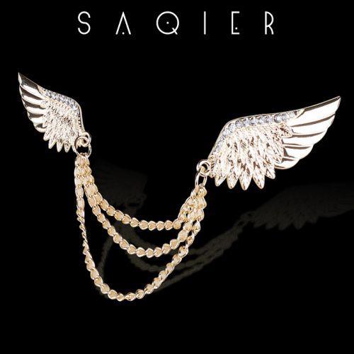 Broche femme en Alliage argent et plaqué or - Ref 1176961