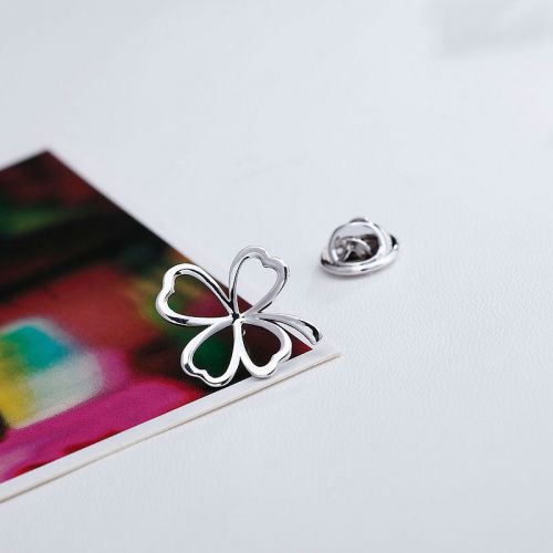 Broche femme OKA JEWELRY en Alliage argent et plaqué or - Ref 1177161