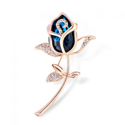 Broche femme en Alliage argent et plaqué or - Ref 1177319