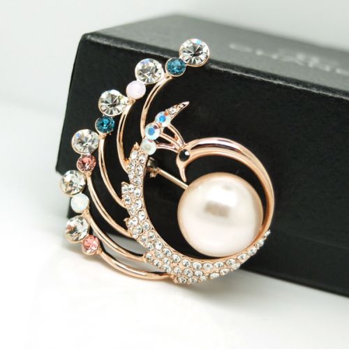 Broche en Zircon diamant - Ref 1177331