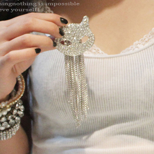 Broche femme en Alliage argent et plaqué or - Ref 1177370