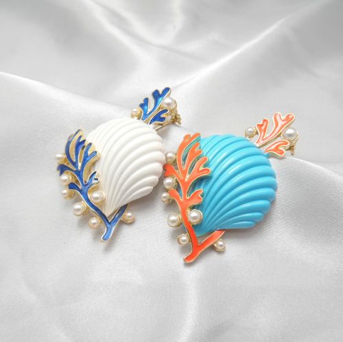 Broche en Alliage argent et plaqué or - Ref 1177373