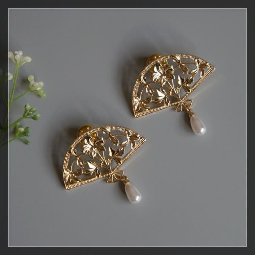 Broche femme en Alliage argent et plaqué or - Ref 1177375