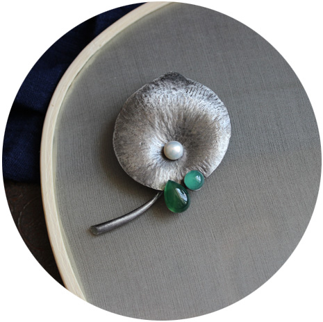 Broche en Matériau mixte - Ref 1177464