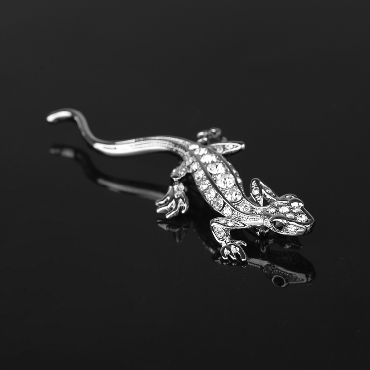 Broche femme en Alliage argent et plaqué or - Ref 1177483