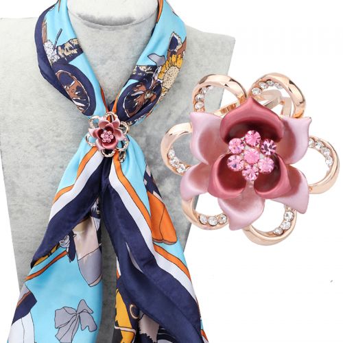 Broche femme YA BAO en Alliage argent et plaqué or - Ref 1177494