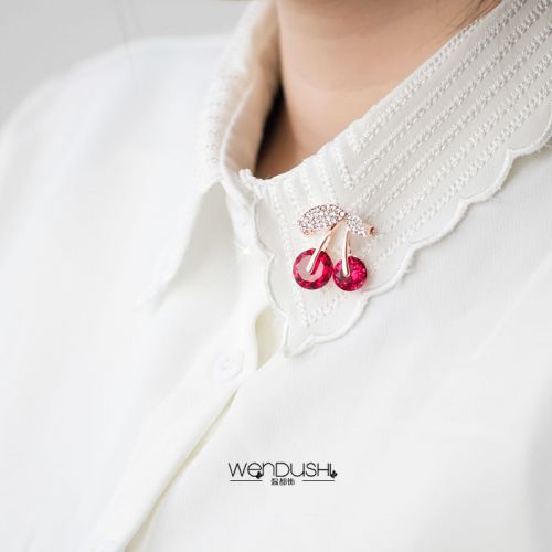 Broche femme en Zircon diamant - Ref 1177519