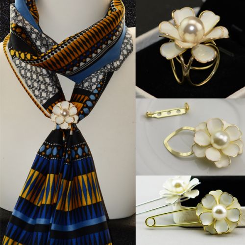 Broche femme en Alliage argent et plaqué or - Ref 1177547