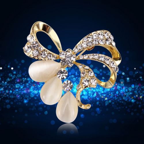 Broche Lovers BEAUTIFUL PRINCESS en Alliage argent et plaqué or - Ref 1177568