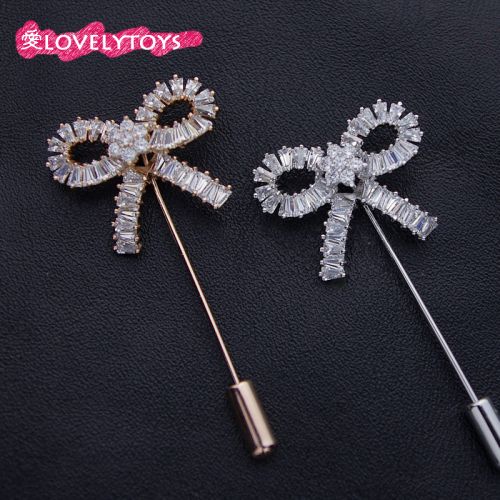 Broche Lovers en Alliage argent et plaqué or - Ref 1177587