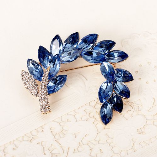 Broche femme en Alliage argent et plaqué or - Ref 1177598