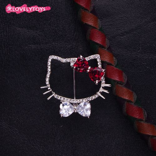 Broche femme en Alliage argent et plaqué or - Ref 1177607