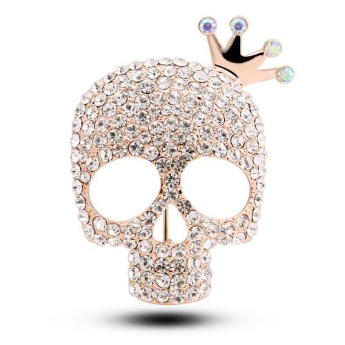 Broche femme en Alliage argent et plaqué or - Ref 1177634