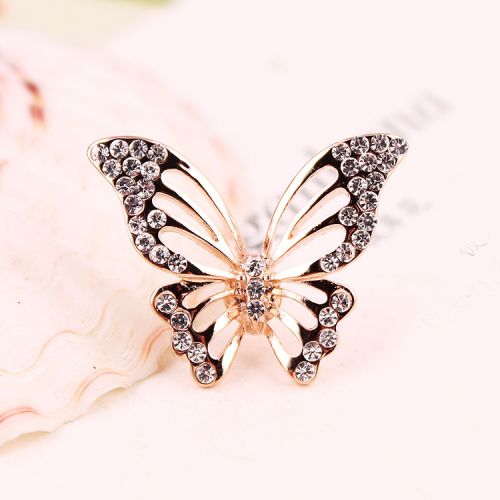 Broche en Alliage argent et plaqué or - Ref 1177692