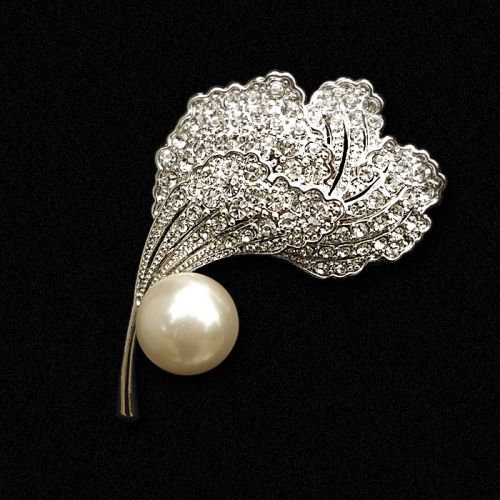 Broche femme en Nacre - Ref 1177741