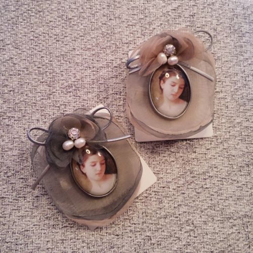 Broche femme en Fils de soie - Ref 1177829