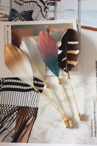 Broche femme en Alliage argent et plaqué or - Ref 1177935