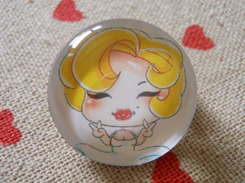 Broche en cristal artificiel - Ref 1177954