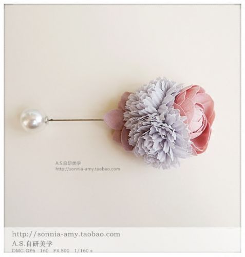 Broche femme A.S. en Matériau mixte - Ref 1177977