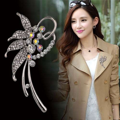 Broche femme en Alliage argent et plaqué or - Ref 1177989