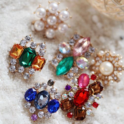 Broche femme en Alliage argent et plaqué or - Ref 1178000