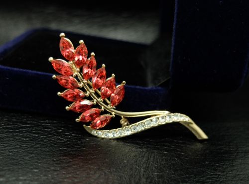 Broche en cristal autrichien - Ref 1178012