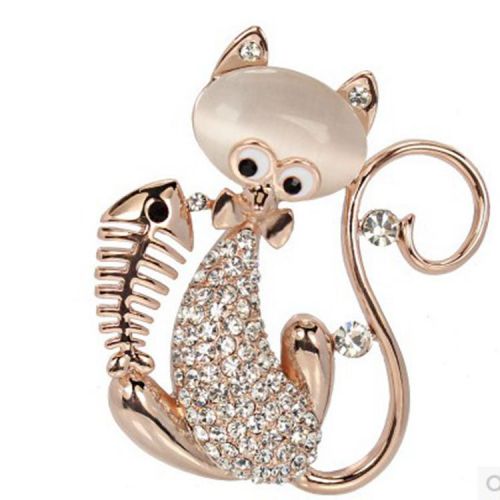 Broche femme en Alliage argent et plaqué or - Ref 1178040