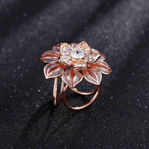 Broche femme KING en Alliage argent et plaqué or - Ref 1178053