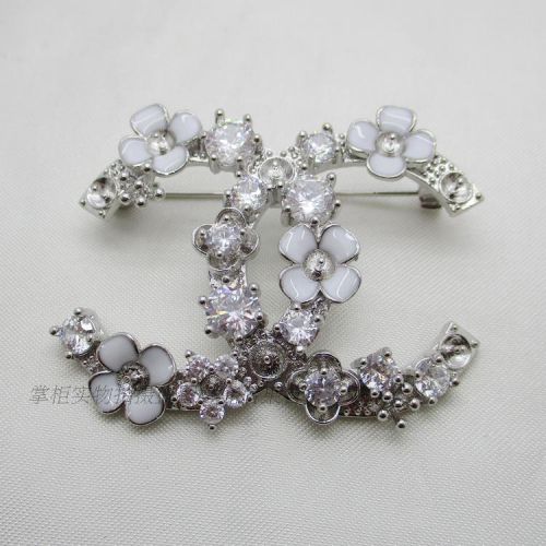 Broche en Alliage argent et plaqué or - Ref 1178077