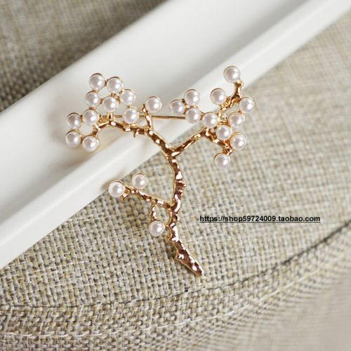 Broche en Alliage argent et plaqué or - Ref 1178089