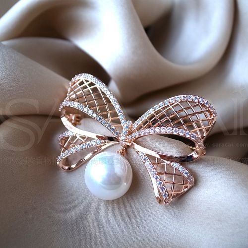 Broche en Zircon diamant - Ref 1178112