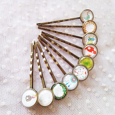 Broche en cristal artificiel - Ref 1178161