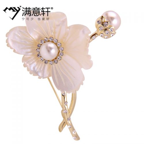 Broche femme en Zircon diamant - Ref 1178198