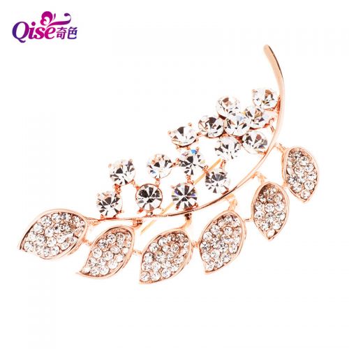 Broche femme en Alliage argent et plaqué or - Ref 1178264