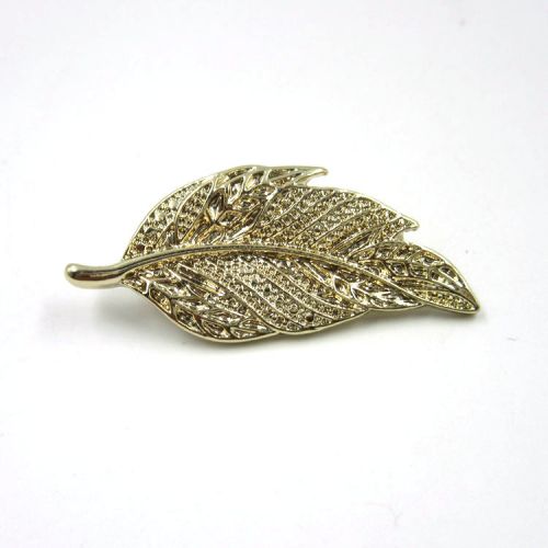 Broche femme en Alliage argent et plaqué or - Ref 1178272