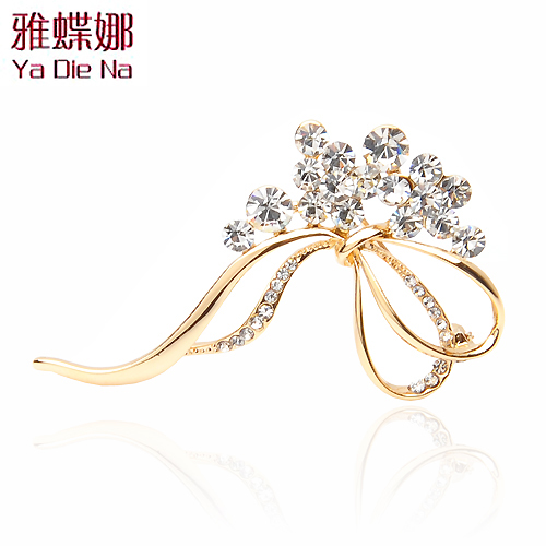 Broche femme en Zircon diamant - Ref 1178370