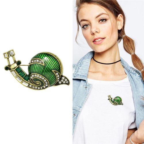 Broche femme en Alliage argent et plaqué or - Ref 1178393