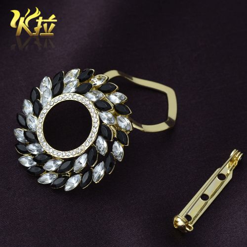 Broche en Alliage argent et plaqué or - Ref 1178416