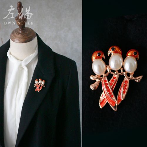 Broche femme en Zircon diamant - Ref 1178445