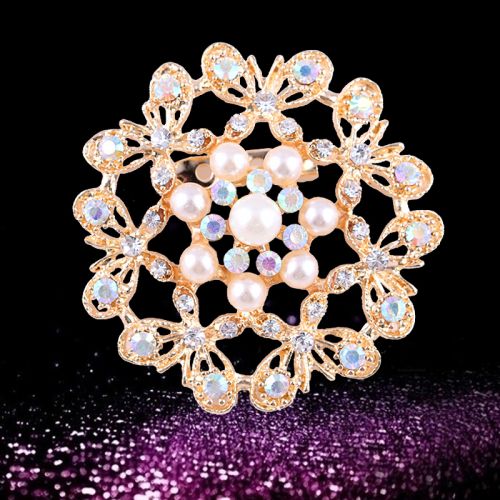 Broche femme en Zircon diamant - Ref 1178494