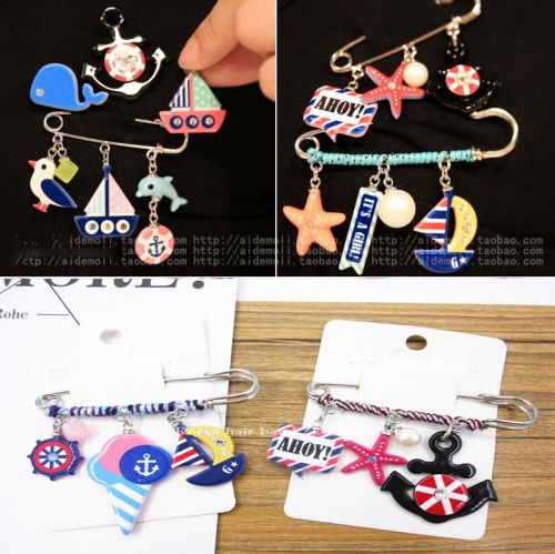 Broche Lovers en Matériau mixte - Ref 1178618