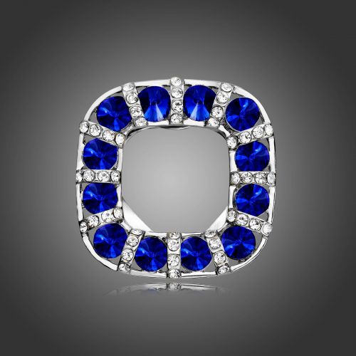 Broche femme OKAJEWELRY en Alliage argent et plaqué or - Ref 1178682